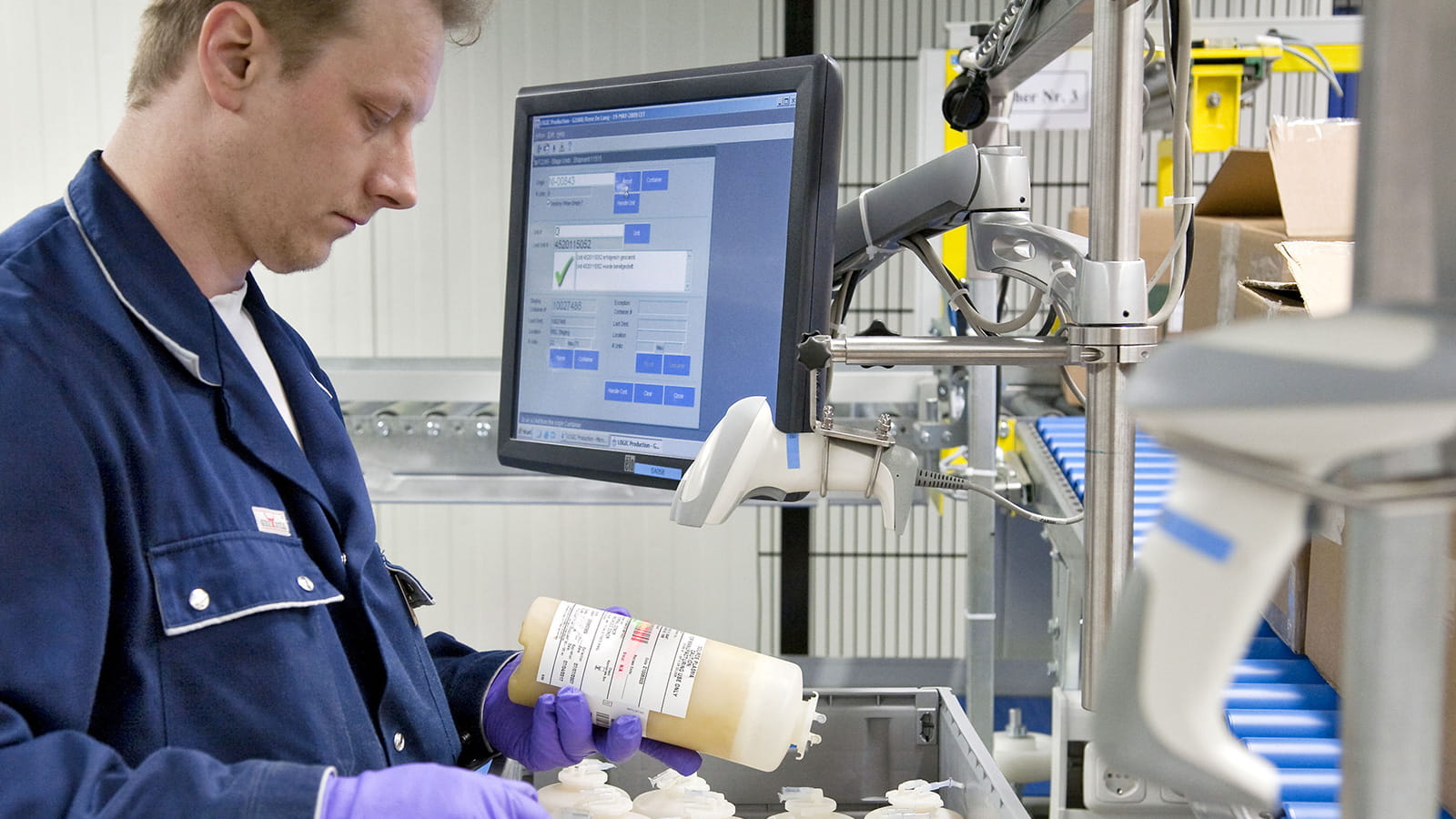 werknemer plasma scannen